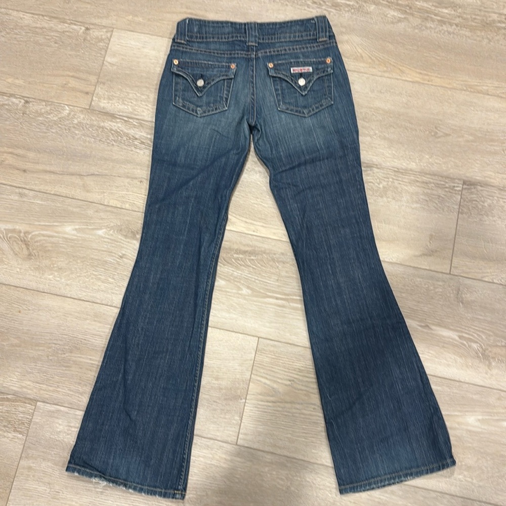 Hudson Jeans Dark Blue Flare Leg Denim